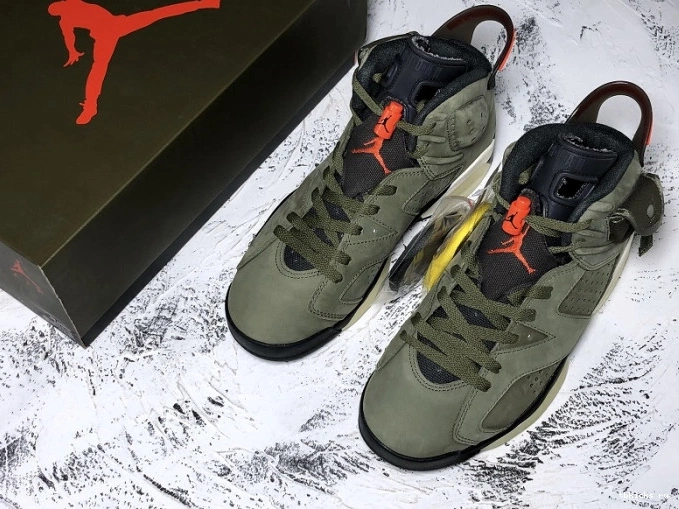 Reps TB Travis Jordan Scott Air x Medium CN1084-200 6 Olive 0807